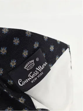 countess mara | Accessories | Countess Mara Navy Gold Medallion Mens ...